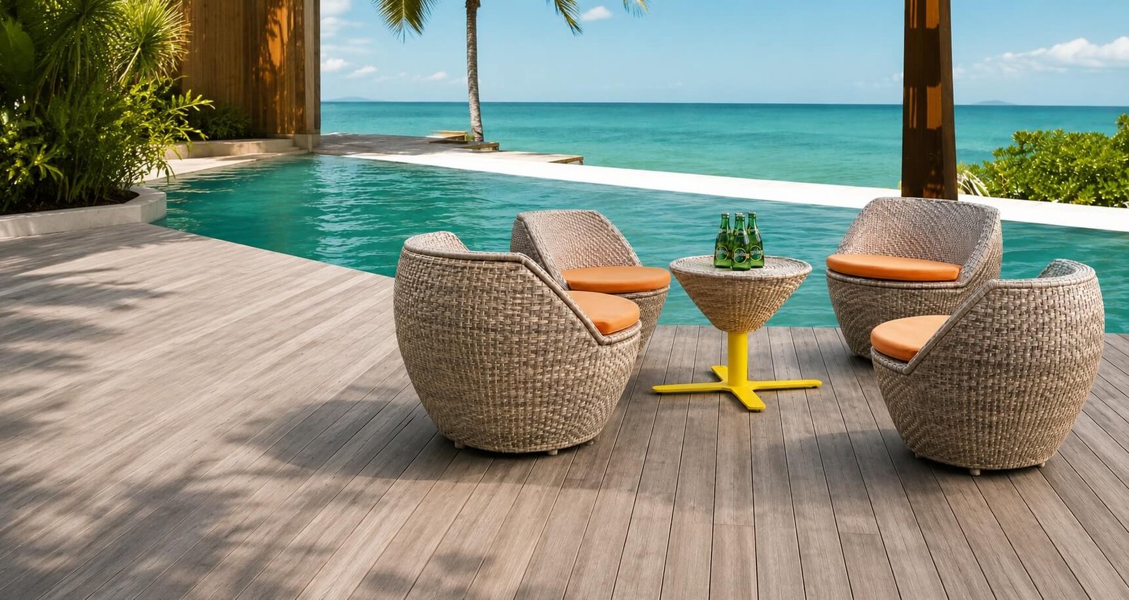Wicker Outdoor Furniture in India | Chairs, Sofas & Dining