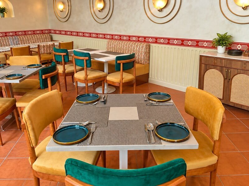THE KOKKAM – Restaurant Furniture Project, Lucknow