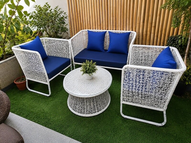 Rattan Sofa Set thumb