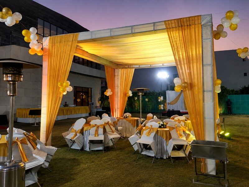 Tulip Infra – Banquet Furniture Project, Gurgaon