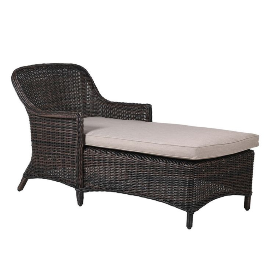 Rattan Lounger