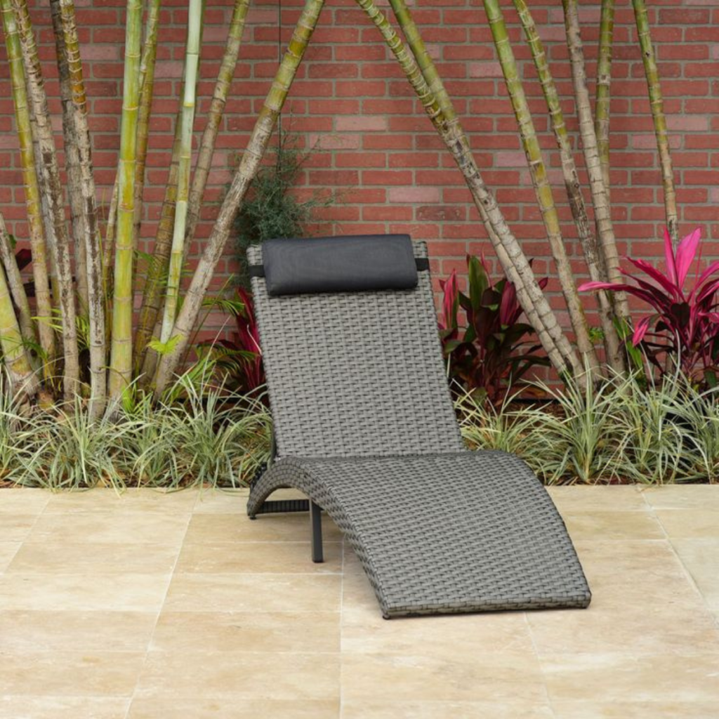 Rattan Lounger