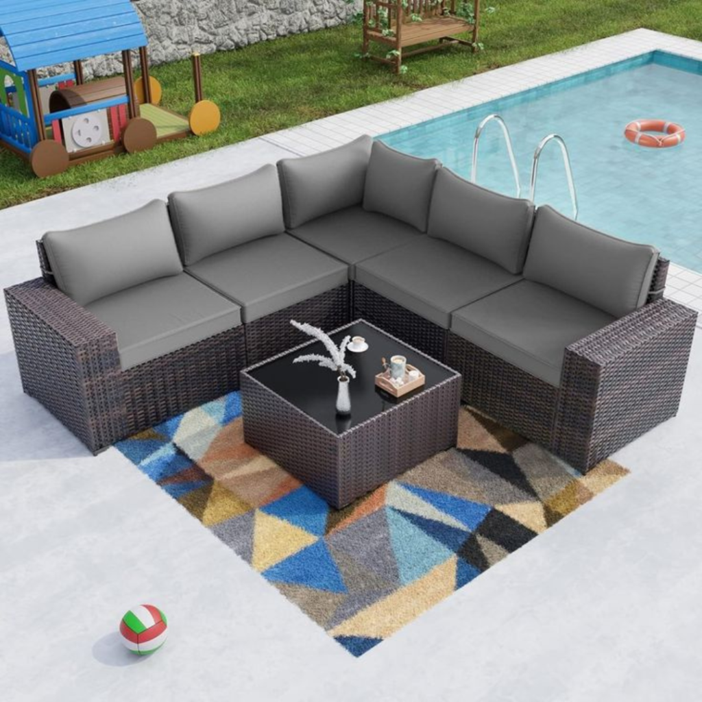 Patio Sofa Set