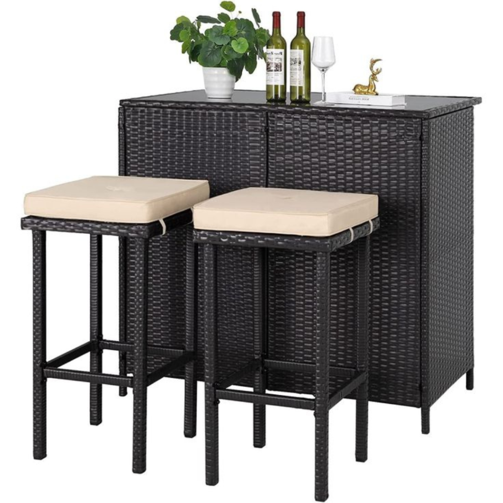 Bar Rattan Stool