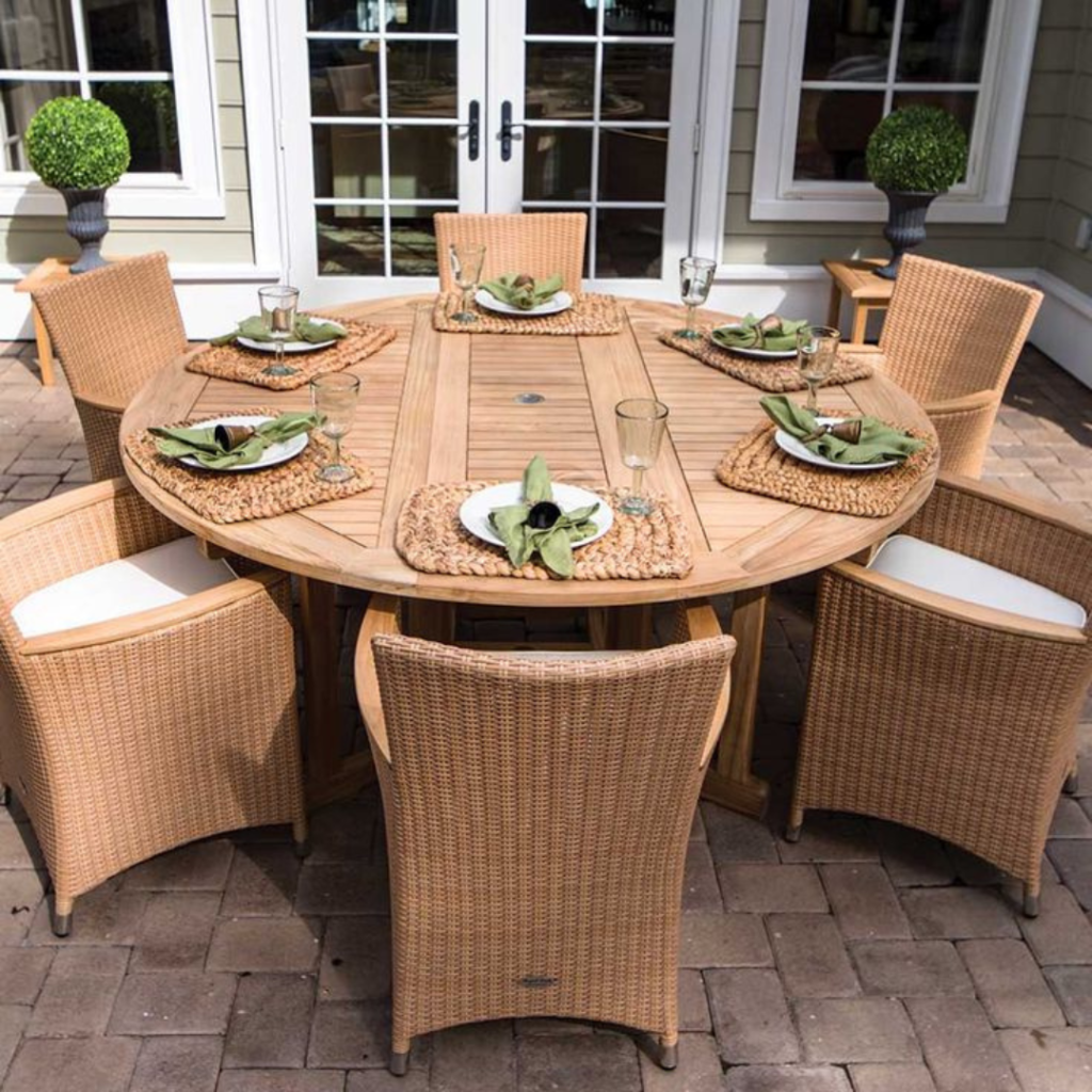 Wicker Dining Set