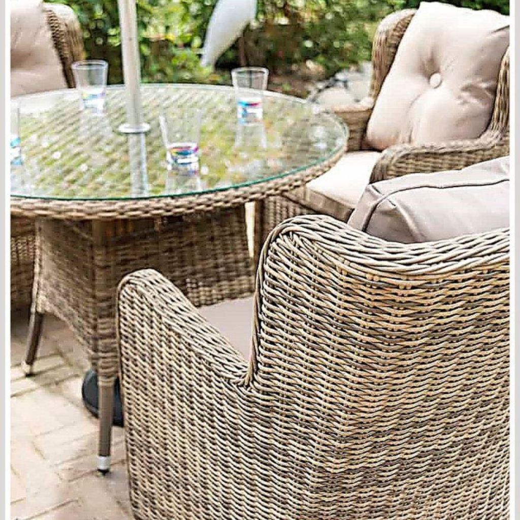 Wicker Dining Set